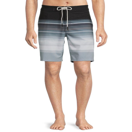 No Boundaries Men’S 9” Fixed Waist Boardshorts