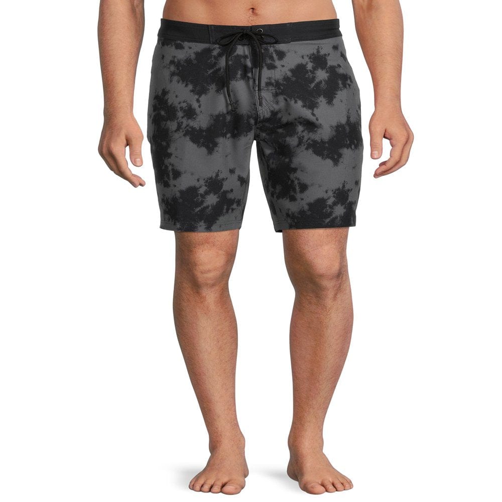 No Boundaries Men’S 9” Fixed Waist Boardshorts