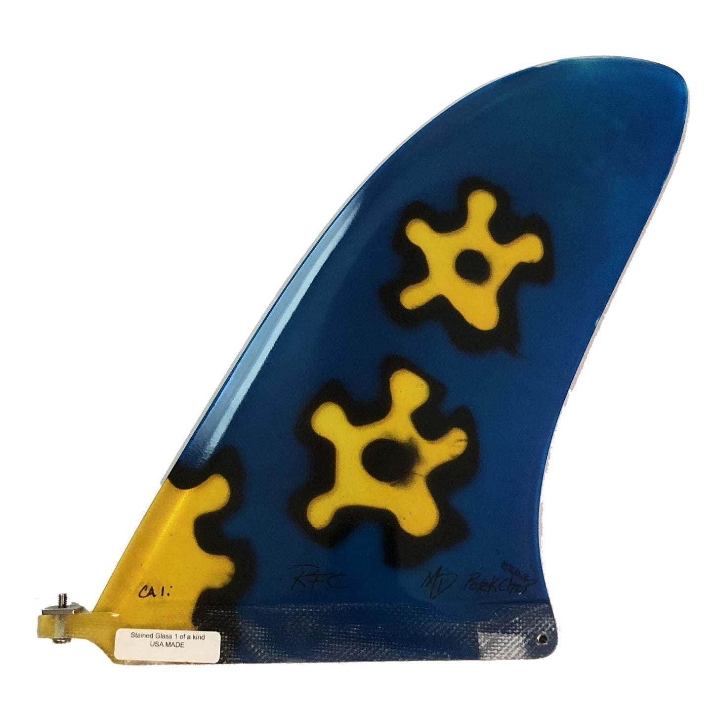 Rainbow Fin Co. Pork Chop 10" Longboard Fin