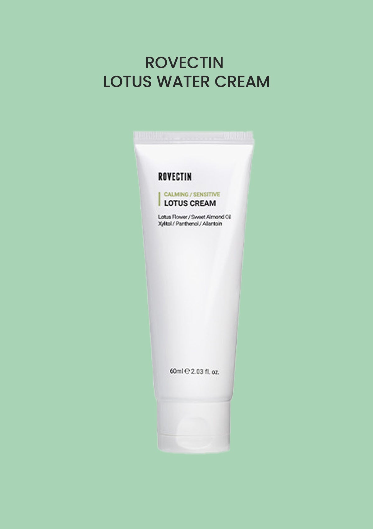 [ROVECTIN] Calming Lotus Cream 60ml