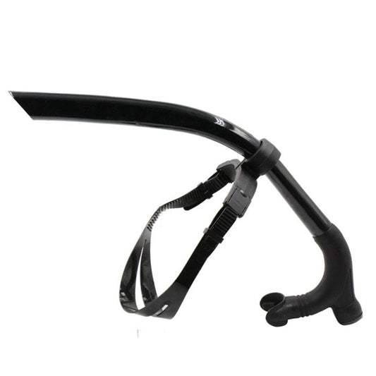 Silicone Swimming Breathing Tube Diving Training Adults Snorkel Diving Tube Swimming Scuba Diving Equipment,Black