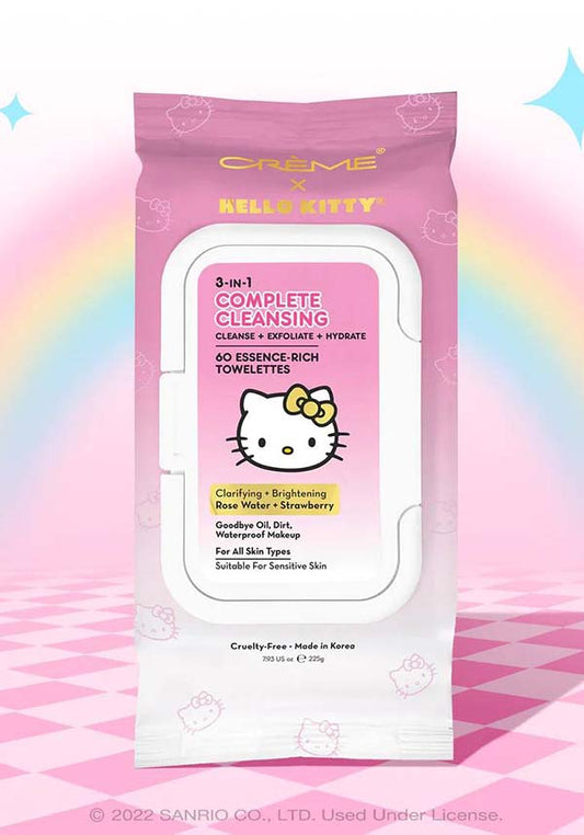 Hello Kitty 3-In-1 Complete | CLEANSING TOWELETTES