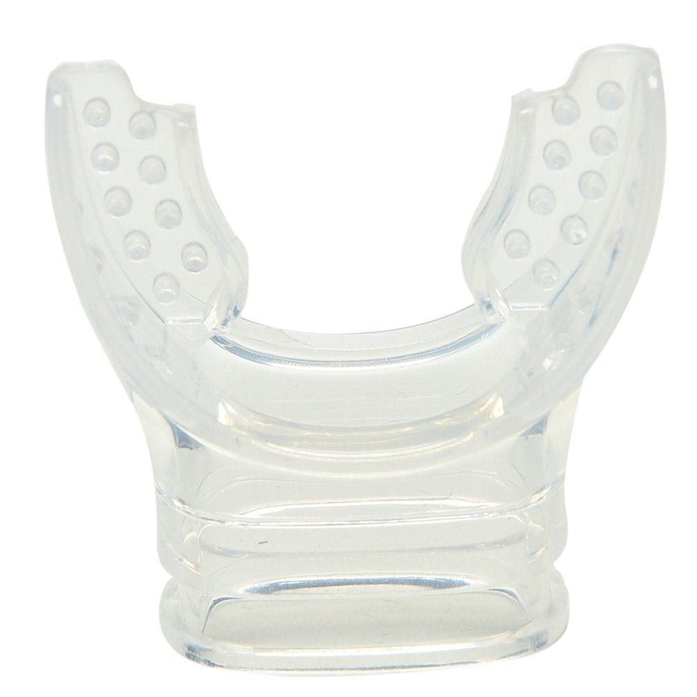 Tongl Transparent Silicone Underwater Diving Dive Tube Snorkel Mouthpiece Regulator