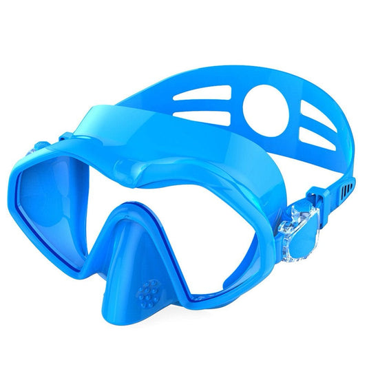 Tycncty Adult Diving Mask Silicone Snorkeling Mask Equipped with Adjustable Snorkeling Mask A