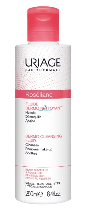 Uriage Roseliane Anti-Redness Cleansing Fluid 250ml