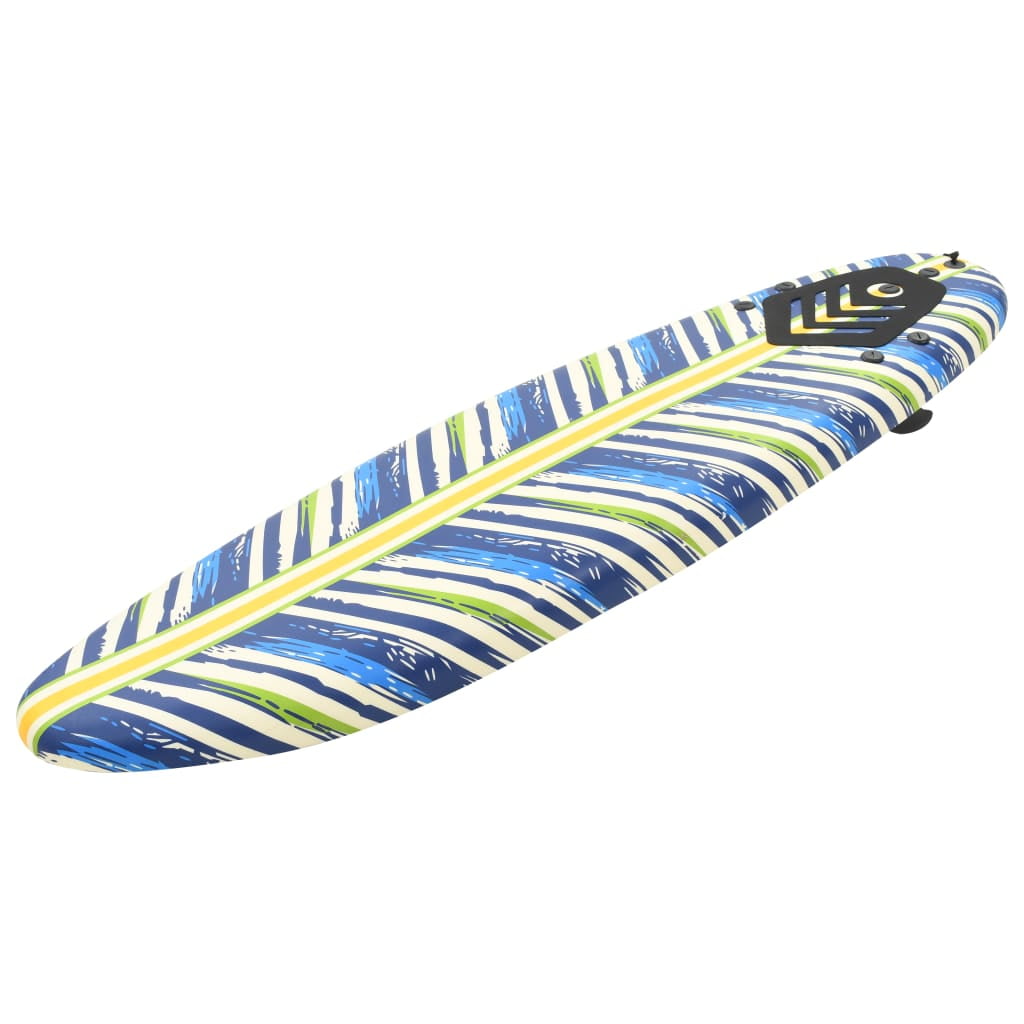 vidaXL Surfboard 66.9' Leaf