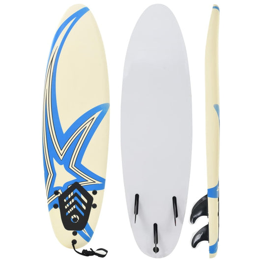 vidaXL Surfboard 66.9' Star