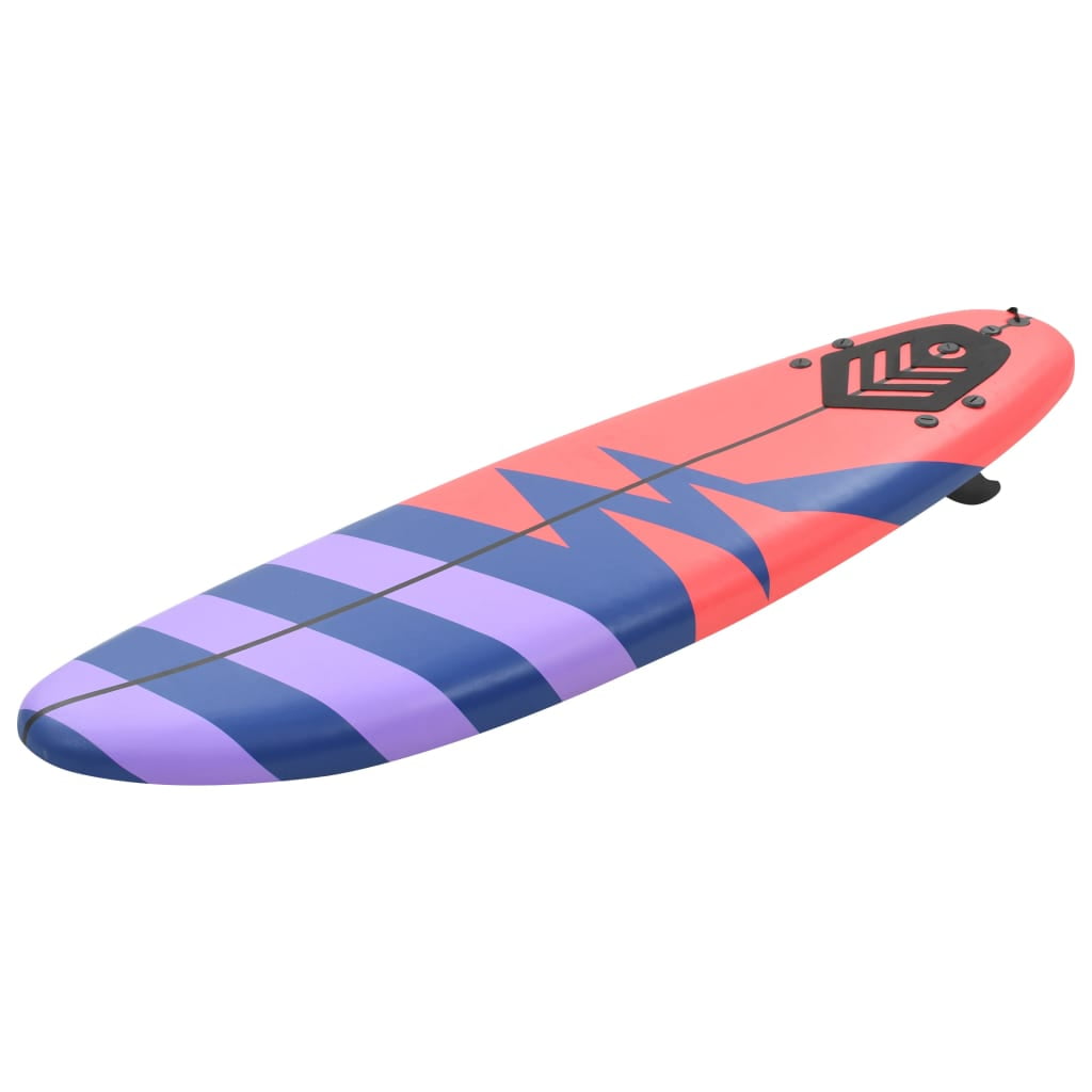 vidaXL Surfboard 66.9' Stripe